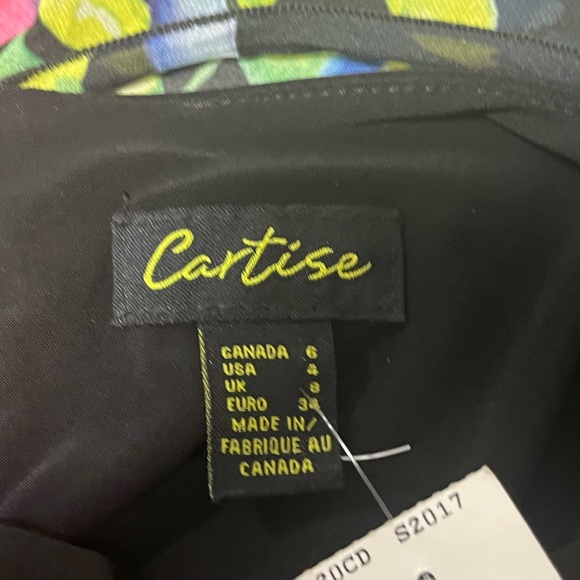 Lovely Brand New Cartise Dress with poncho layer - Picture 6 of 6